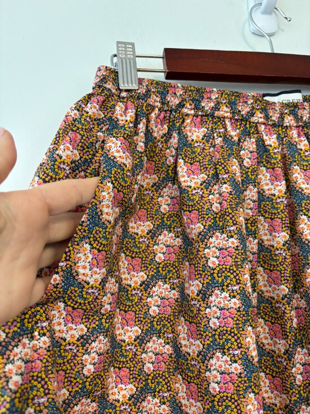 J Crew Collection Side Slit Maxi Skirt Size Small Ratti Prism Floral - Picture 4 of 7